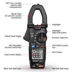 Амперметр Клещи AC DC