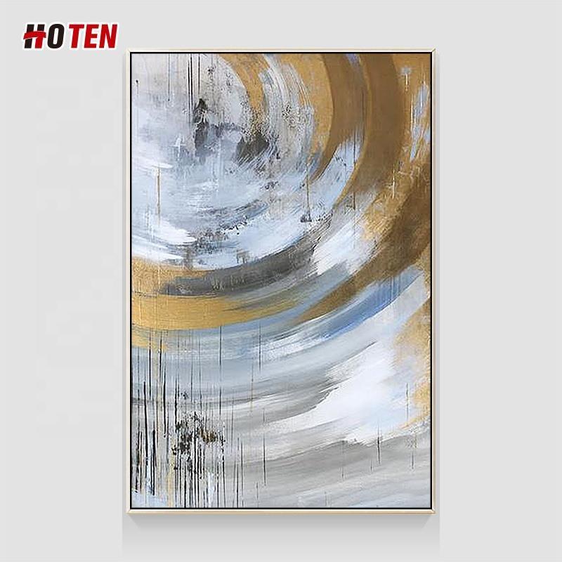 Абстрактная картина маслом, ручная роспись