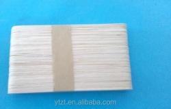 Деревянная палочка для мороженого с плоским краем