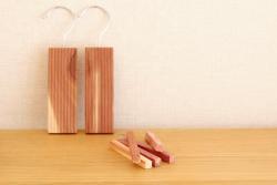 Ароматические кедровые блоки для хранения одежды и обуви