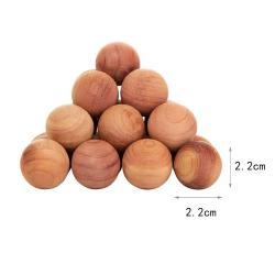 Кедровый деревянный шар для хранения ткани