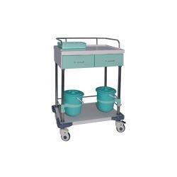 Больничная медицинская тележка с ящиками для лечения или кормления