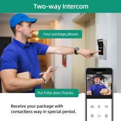 Видеодомофонная система POE TFT-LCD 7-дюймовый сенсорный экран 800 X 3 (RGB) X 480