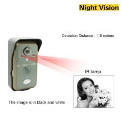 Антивандальный беспроводной видеодомофон с батарейным питанием