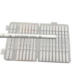 Маркеры с двойным наконечником, 5 мм наклонная головка, 1 мм круглая (арт. 21101966)