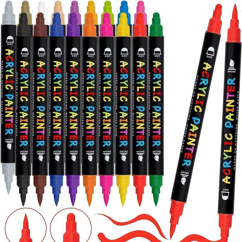 Акриловые маркеры для граффити и поделок на камне и металле (арт. 21101979)