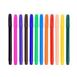 Мини-акварельные маркеры с тонким наконечником для детей, моющиеся (арт. 21101990)