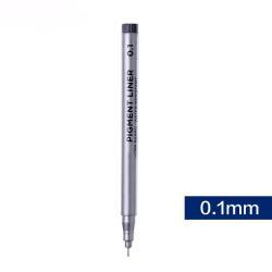 Набор черных микроручек для художественных эскизов и иллюстраций (арт. 21102024)