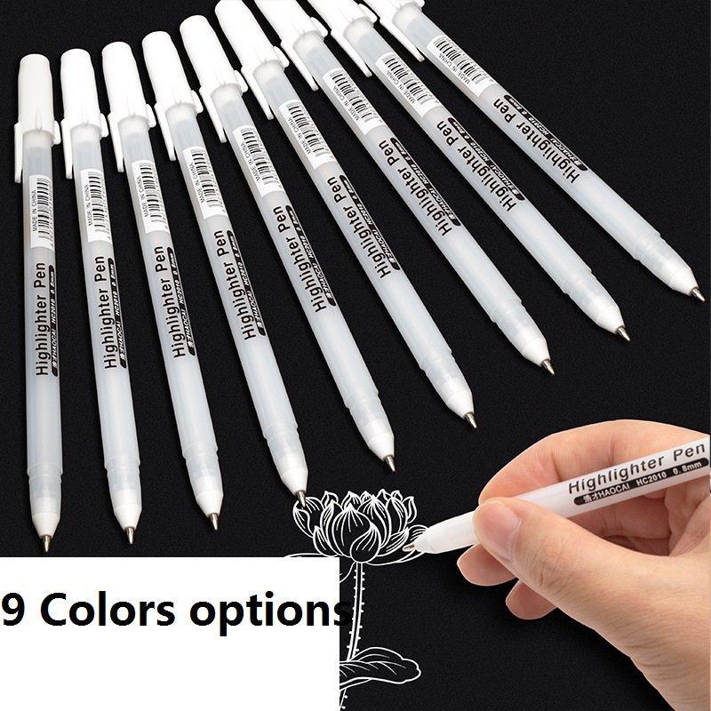 Белая маркерная ручка 0,8 мм для акварельных эскизов и выделений (арт. 21102036)