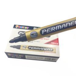 Перманентные маркеры Bonvan, водостойкие, для школы, черные и синие (арт. 21102058)