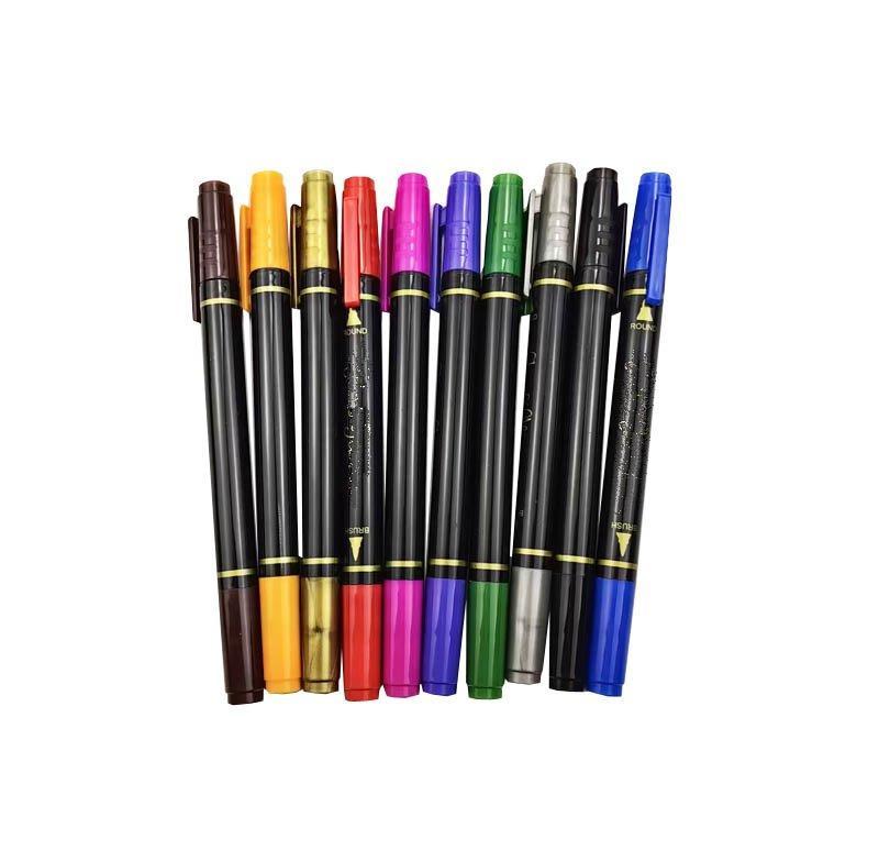 Набор двусторонних маркеров для ткани, маркеры для футболок с двумя наконечниками (арт. 21102084)