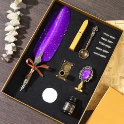 Набор перьевых ручек с сургучной печатью и чернилами для каллиграфии (арт. 21082034)