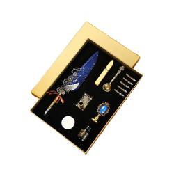 Набор перьевых ручек с сургучной печатью и чернилами для каллиграфии (арт. 21082034)