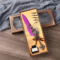 Перьевая ручка для письма, подарочный набор на выпускной или день рождения (арт. 21082035)