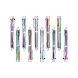Многоцветная шариковая ручка 6 в 1 с логотипом, оптовая продажа с фабрики (арт. 21082069)