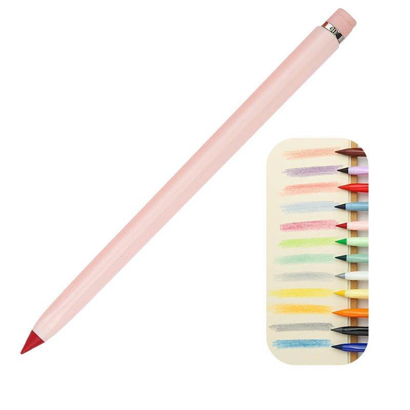 Вечный карандаш для письма на заказ, сменные головки, цветной карандаш (арт. 21082088)