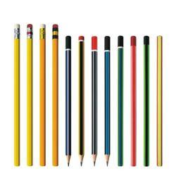 Шестиугольные деревянные карандаши с логотипом на заказ, дешевые оптовые карандаши (арт. 21082119)