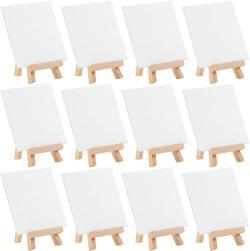 Мини-набор для рисования на холсте 4x4 дюйма для арт-вечеринки детей (арт. 21082469)