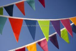 Полиэстеровые флажки 3м/5м/12м/24м на заказ, оптом (арт. 21102706)