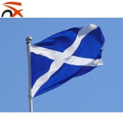 Флаг Шотландии 3x5 футов с белым крестом на синем фоне (арт. 21102885)