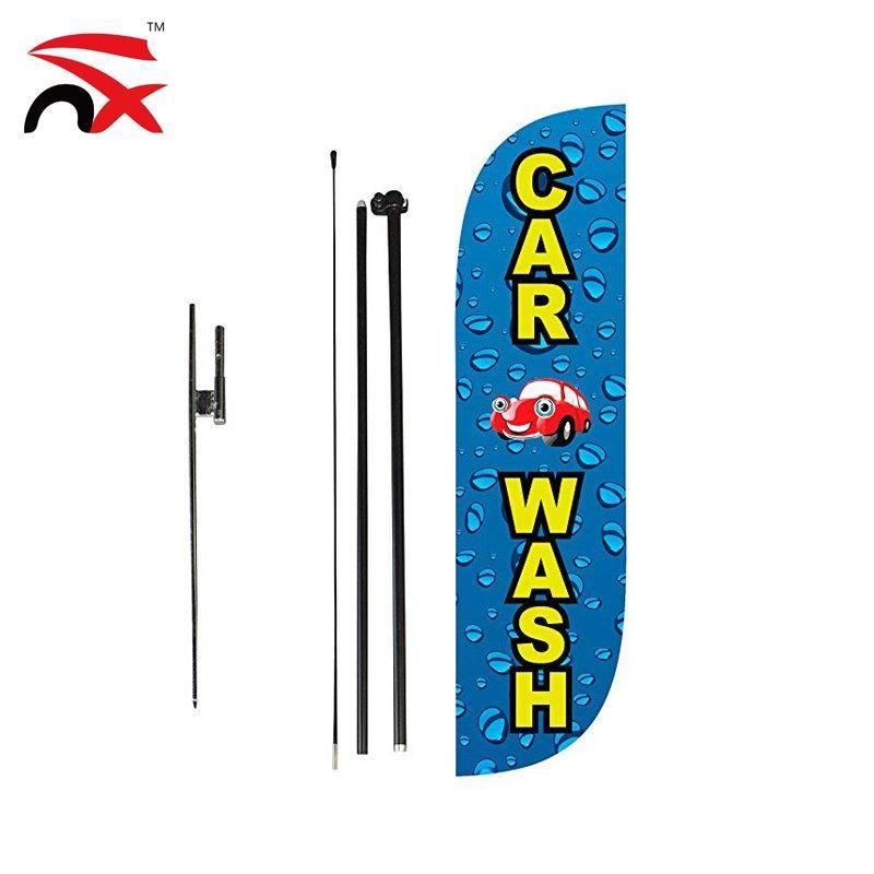 Флаг с держателем для автомойки, комплект флагштоков (арт. 21102893)