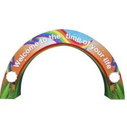 3D арочные баннеры для наружной рекламы и выставок (арт. 21102904)