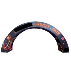 3D арочные баннеры для наружной рекламы и выставок (арт. 21102904)