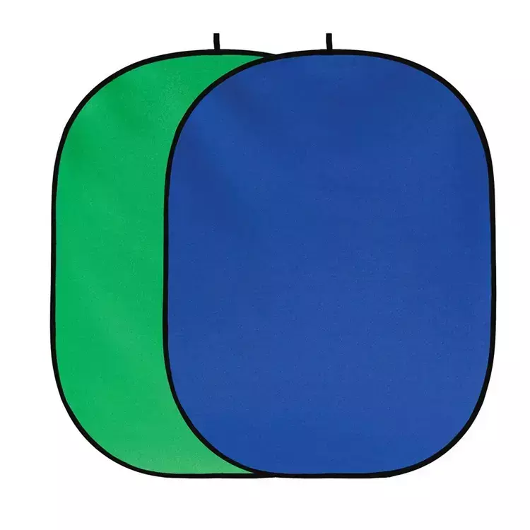 Фон для студии 1.5x2 м, зеленый экран для прямых эфиров (арт. 21102915)