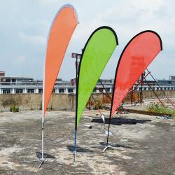 Яркие печатные флаги для рекламы, пляжный стиль (арт. 21102954)