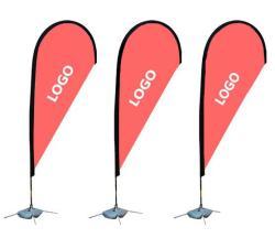 Летающий баннер-флаг для пляжа, сезонная реклама, перьевой флаг (арт. 21102955)