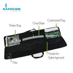 Рекламные ветроустойчивые баннеры-перья из полиэстера, каплевидный флаг (арт. 21102957)