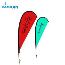 Яркий рекламный каплевидный флаг с печатью, пляжный перьевой флаг (арт. 21102964)