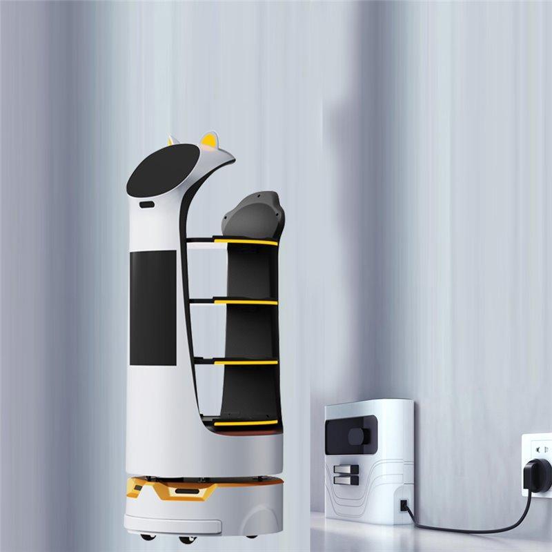 Автономный робот-официант с 4 подносами и грузоподъемностью 80 кг (арт. 29101842)