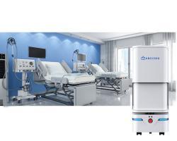 Робот-официант с авто дверью и вызовом лифта для больниц (арт. 29101855)