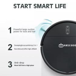 Робот для подметания и мытья полов с функцией VSLAM для дома (арт. 29101874)