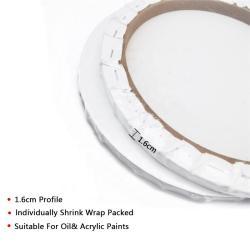 Холст круглый на мдф, индивидуальный дизайн и упаковка, для рисования (арт. 04111533)