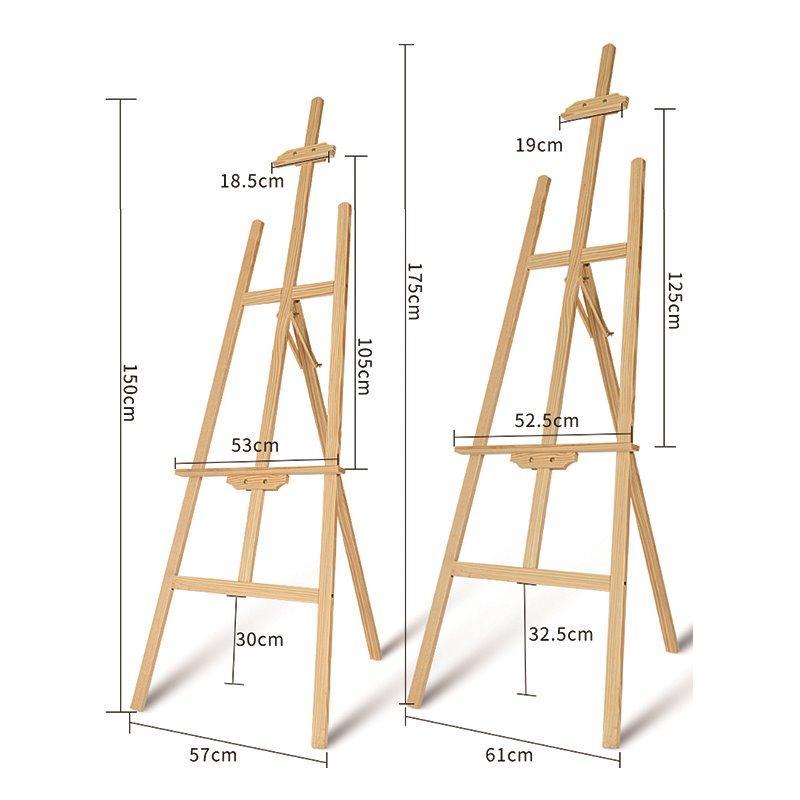 Регулируемый мольберт из сосны, индивидуальный размер, низкая цена (арт. 04111627)