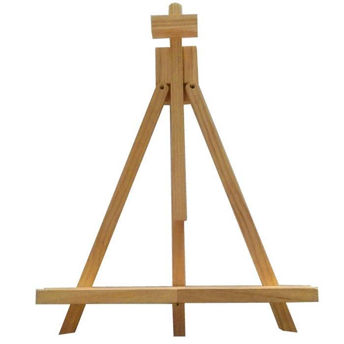 Настольный деревянный мольберт с ящиком, индивидуальный логотип (арт. 04111637)