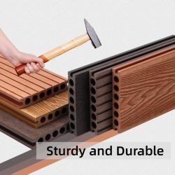 Деревянно-пластиковый композитный настил WPC, для террасы (арт. 04111746)