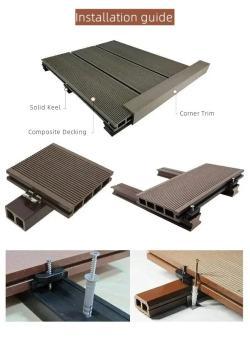 Деревянно-пластиковый композитный настил WPC, для террасы (арт. 04111746)