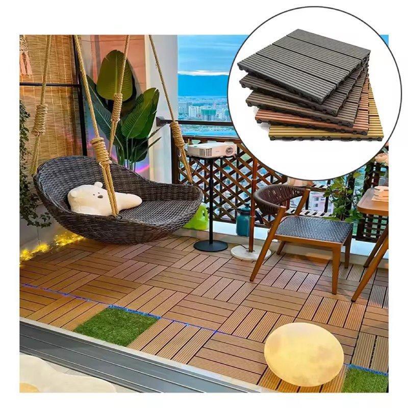 Плитка для патио Tercel, 8 планок, простая сборка, для улицы и помещения (арт. 04111819)