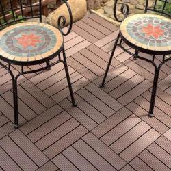 Плитка Tercel для балкона, устойчивая к трещинам, WPC для улицы (арт. 04111829)