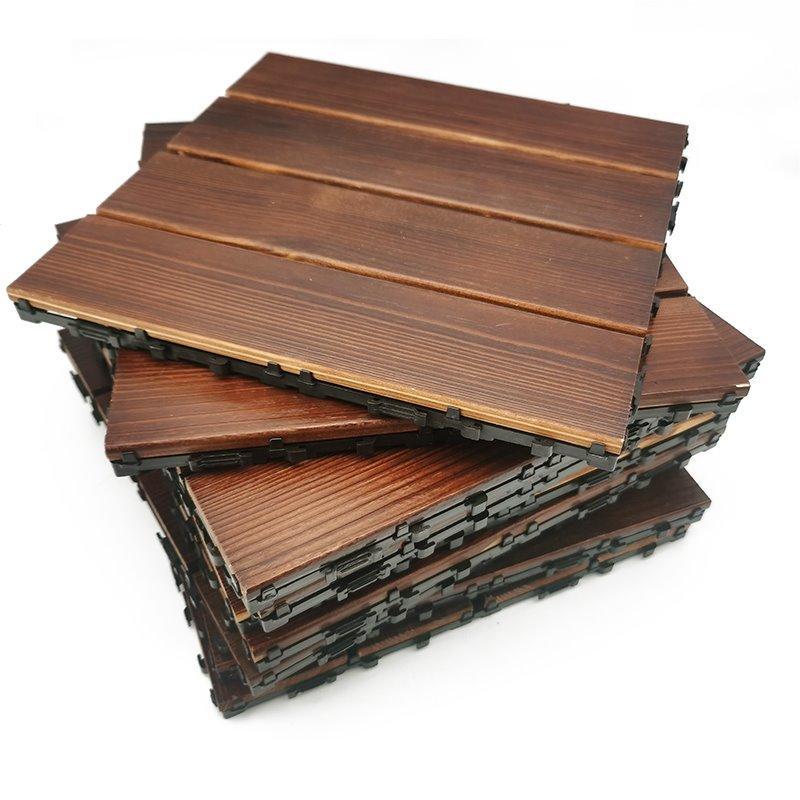 Экологичная плитка Tercel WPC для террасы и сада, замковое соединение (арт. 04111835)