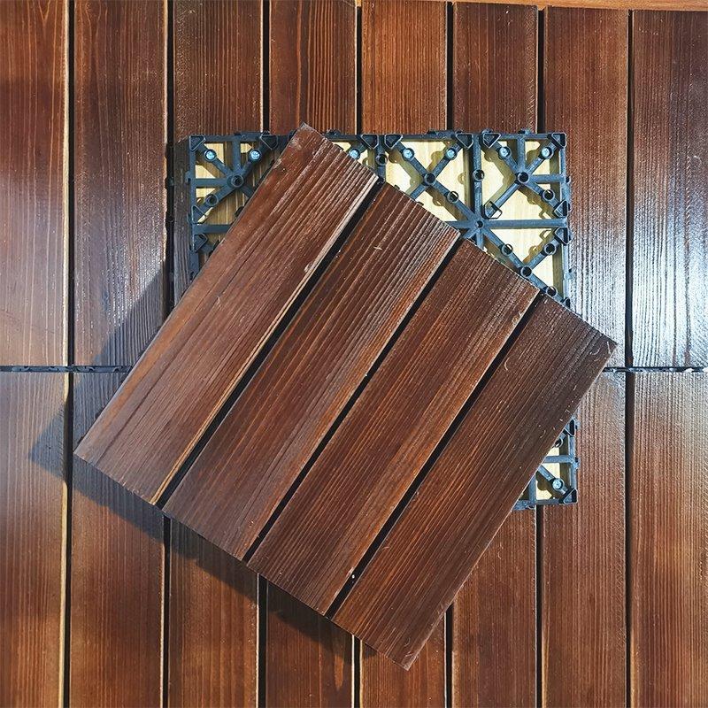 Высокоплотная плитка WPC, современный дизайн, для экологичного настила (арт. 04111847)