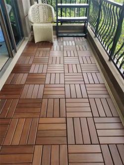 Высокоплотная плитка WPC, современный дизайн, для экологичного настила (арт. 04111847)