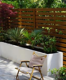 Экологичный водостойкий забор WPC, декоративный, для улицы (арт. 04111890)