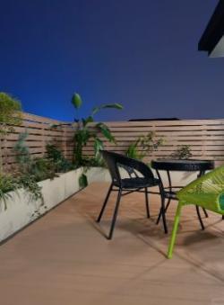 Панель WPC для забора, защитная, для террасы, декоративная (арт. 04111899)