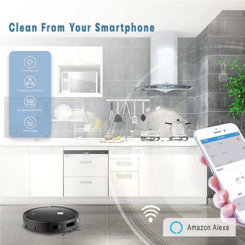 Робот-пылесос Anto для уборки, влажная и сухая уборка для дома (арт. 04111125)