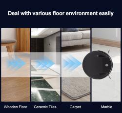 Умный робот-пылесос для дома и отеля, сухая и влажная уборка (арт. 04111142)