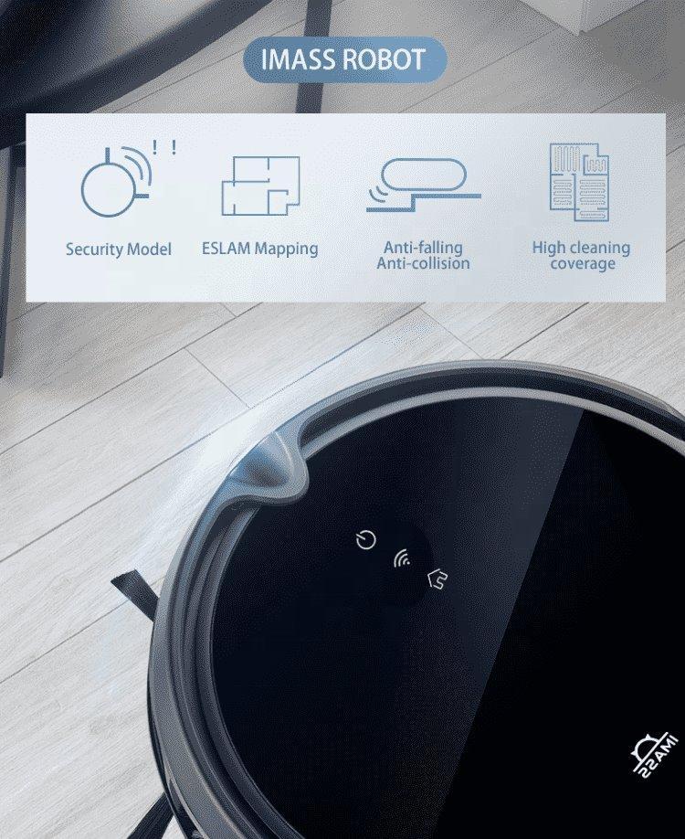 Умный робот-пылесос для влажной уборки, функция подметания (арт. 04111147)